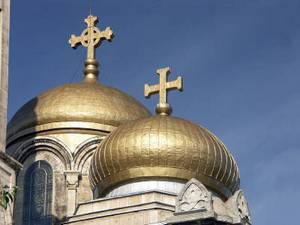 Orthodox golden domes